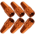 thumbnail image 4 of EeaseMX 6 piezas de aleación de aluminio de la bicicleta tapas de válvula francesas para MTB Road Bike neumáticos de la bici de montaña tapones de válvula de aire cubiertas de polvo (naranja), 4 of 8