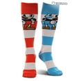 thumbnail image 4 of Cuphead and Mugman Striped Knee High Socks, 4 of 5