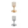 thumbnail image 1 of 2PCS Crystal Tealight  Centro de Decoración Hogar Gloria Candelero de mosaico, 1 of 9