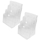 thumbnail image 1 of Transparent Acrylic 2Pcs File Document Holder for Desktop Storage, 1 of 4