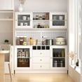 VOWNER Pantry Kitchen Storage Freestanding Buffet