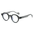 thumbnail image 6 of Gray Classic Small Round Reading Glasses 2.00 Anti-Blue Light Presbyopia Glasses Readers 2.00 Strength, 6 of 8