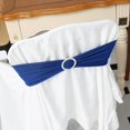 thumbnail image 6 of Clearance Event & Party under $5,10pcs Hotel Wedding Banquet Chair Back Cover Decoration Bow Chair Cover Chair Streamer Elastic Strap, 6 of 9