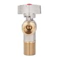 thumbnail image 4 of G1/2 Thread Brass  Valve,  Integrated Forging Hot And Cold Water  Valve Replacement  For Kitchen Blue,Red, 4 of 8