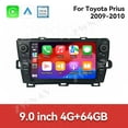 thumbnail image 3 of ZWNAV 9 inch Android 13 Car Radio For Toyota Prius 2009-2010 Wireless CarPlay GPS Navigation Multimedia Player Bluetooth, 3 of 15