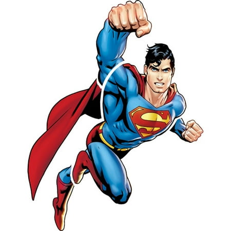 RoomMates Superman Day of Doom Peel and Stick Giant Wall Decal
