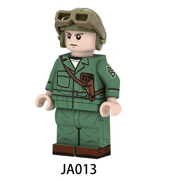 EDTara Minifigures JA009-014 Marine Corps, USMC Camouflage Military Soldier  Building Blocks Toys for Kids JA010