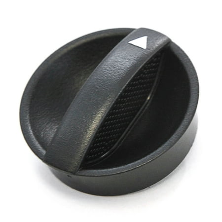 Toyota Pickup Heater Core - Control Knob Fan Heater 2005-2011 Compatible with Toyota Tacoma Temperature HVAC Black (Orange Indicator)