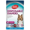 thumbnail image 1 of Pañales desechables para perros Simple Solution, talla mediana, 38 a 58 cm de cintura, 1 of 6
