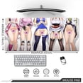 thumbnail image 2 of Alfombrilla de ratón sexy para chicas desnudas, alfombrilla de ratón de anime para chicas, alfombrilla de teclado Hentai que no se dobla con patrón de pecho, alfombrilla de ordenador amarilla, alfombr, 2 of 5