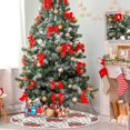 thumbnail image 4 of ZHANZZK Christmas Dog Xmas Christmas Tree Skirt Stand Mat for Holiday Party Decoration Indoor Outdoor 36 inches, 4 of 6