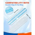 thumbnail image 6 of Mop Pads Compatible with O-Cedar H2prO Flat Mop System, 6 Pack, 6 of 6