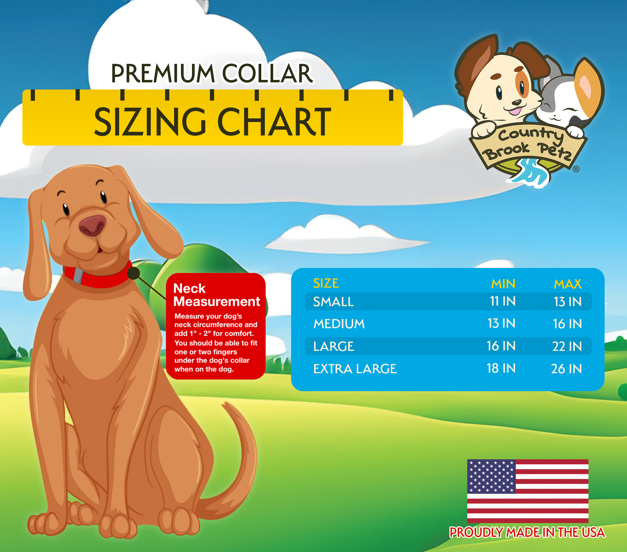 Country Brook Petz® Premium Flamingos Dog Collar, Large - image 4 of 7