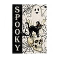 thumbnail image 2 of WWC Halloween Garden Flag, 12x18 inch Double Sided Pumpkin Ghost Yard Flag, Halloween Decor for Fall Outdoor Porch Patio Garden, 2 of 7