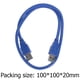 thumbnail image 2 of Cable USB tipo A a USB tipo A macho a macho para PCIe Riser BTC Mining 06 m, 2 of 5