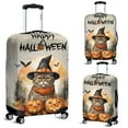 thumbnail image 2 of Happy Halloween Exotic Shorthair Witches Hat Pumpkin Carving Travel Luggage Cover Cat Lover Kitten Owner Gifts Suitcase Dust Protective Decor - 02019, 2 of 5