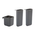 thumbnail image 6 of FUTUREORYY 3Pcs PP Material Desktop Pen Organizer Selfadhesive Spacesaving Storage for Desk Organization 4.3x2.2x1.9in, 6 of 8