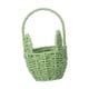 thumbnail image 5 of Cesta de Pascua con forma de conejito, cesta de flores con asa, vacía, decoración de Pascua, huevo de Pascua Verde, 5 of 9