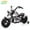White, variant on Kids Electric Dirt Bike 36V Ride On Motorcycle for Teens, 350W Brushless Motor, 16.5 MPH, LED Headlights, Music, Spring Suspension, Training Wheels Included, Blue