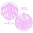 thumbnail image 3 of Luxshiny 10Ud Canastas De Monedas De Plástico Morado Para Almacenamiento Y Organización En Casa Y, 3 of 6
