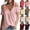 #01 Pink, variant on Womens V Neck Off The Shoulder Ruffled Trim Tops Short Flutter Sleeve Chiffon Blouses Loose Fit Vacation Casual Summer Tops ,M,#01 Navy