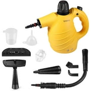 Handheld Steam Cleaner, 450ml Large Capacity Steam Cleaning with Extension Hose, Upholstery Steamer Cleaner, Floor Cleaner, Car Steamer for Hard Surface Cleaning, Floor Gap, Grime, Grease and More