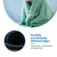 thumbnail image 5 of Disketp Dog Wrapped In Towel Small Mouse Pad 7.9x7.9 Inches,Washable Round Mousepad For Office Laptop Computer,Non-Slip Rubber Base Mouse Pads For Wireless Mouse, 5 of 8