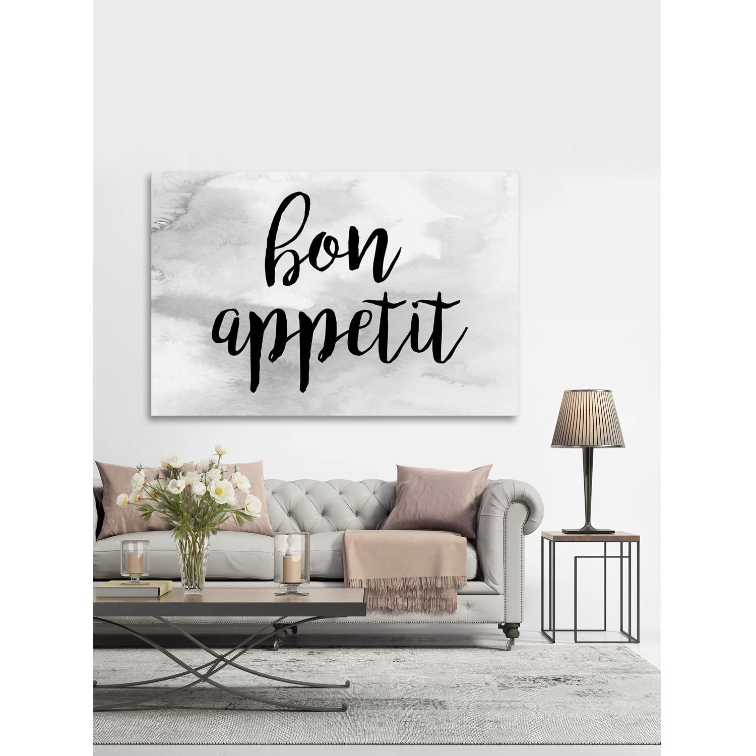 Marmont Hill Bon Appetit Painting Print on Wrapped Canvas