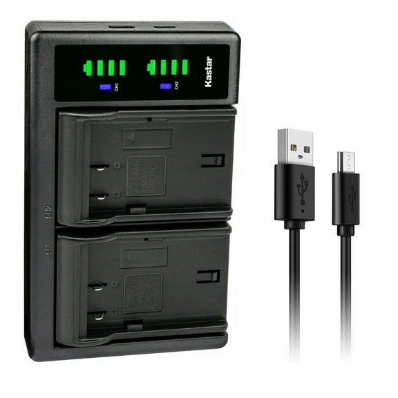 Kastar LTD2 USB Battery Charger Replacement for Panasonic Lumix DMC-GH3KBODY, Lumix DMC-GH4, Lumix DMC-GH4A, Lumix DMC-GH4H, Lumix DMC-GH4KBODY, Lumix DC-GH5, Lumix DC-GH5S Cameras