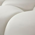 thumbnail image 2 of Paloma Armless Chair in Light Cream Velvet by Diamond Sofa, 2 of 10