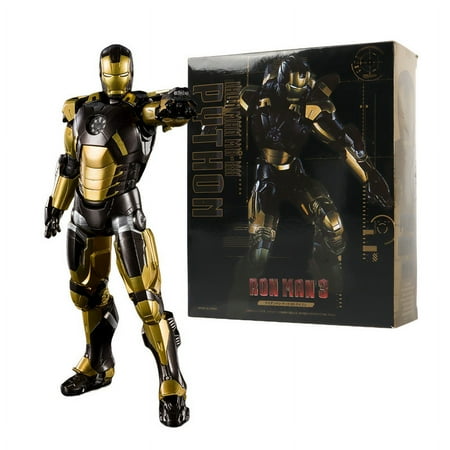 In Stock Iron Man MK20 Python Action Figure Model Collectible Toys Gift for Children