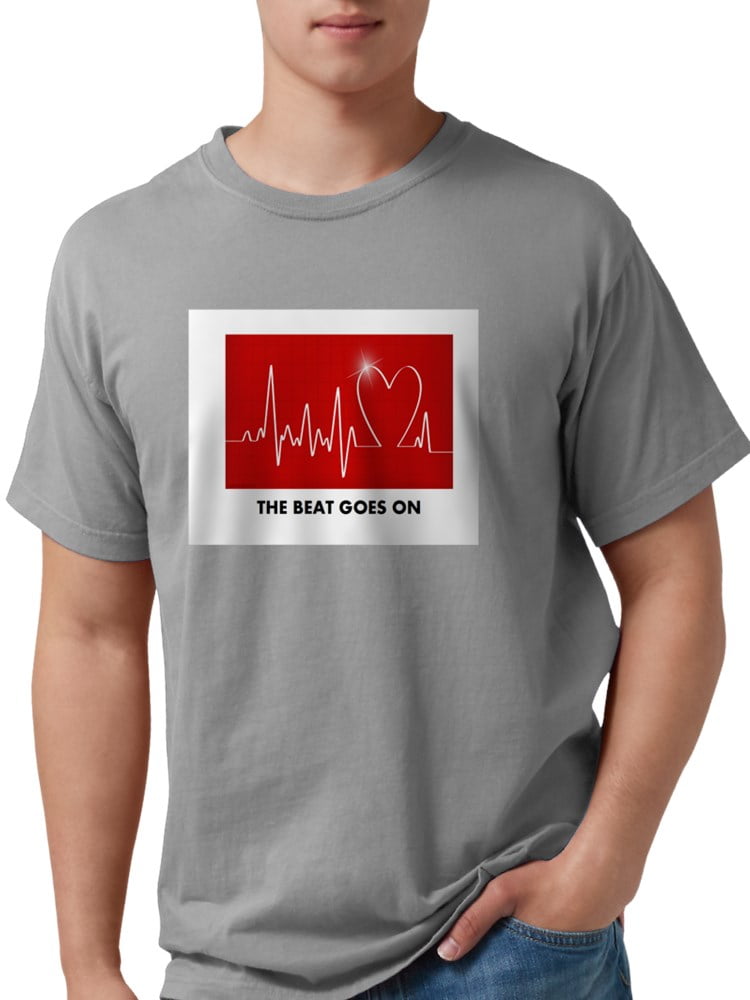 CafePress - The Beat Goes On Funny Post Heart Surgery T Shir - Mens ...