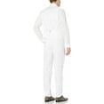 thumbnail image 6 of Adam Baker by Statement Men's Single Breasted Three Piece Shawl Collar Tuxedo - White - 56R, 6 of 14