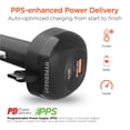 thumbnail image 4 of Hypergear Cargador de Auto SpeedBoost 30W Negro, 4 of 10