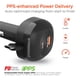 thumbnail image 4 of Hypergear Cargador de Auto SpeedBoost 30W Negro, 4 of 10