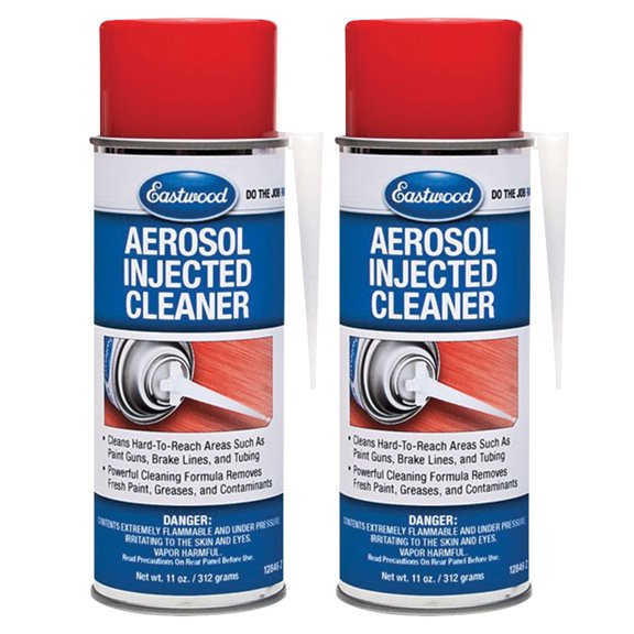Eastwood Aerosol Injected Cleaner Penetrate Hard to Reach Places 11 oz 2 Pack