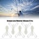 thumbnail image 3 of 5 Pcs Octopus Lure Soft Luminous Octopus Trolling Bait for Saltwater Ocean Fishing, 3 of 5