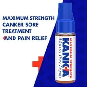 (3 pack) Kank-A Oral Pain Relief Liquid 1 Count 0.33 oz