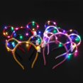 thumbnail image 1 of Corona de flores luminosas LED, diadema, tocado para niñas, mujeres, bodas, festivales, vacaciones, Navidad, fiesta de año nuevo, 1 of 4