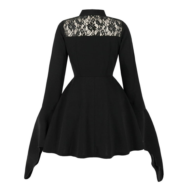 fit and flare black tie dress Midnight Manor Fit & Flare Dress Tea at Twilight / 1X main image 1