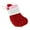 Flamingo with Antlers, variant on Christmas Stocking w/ 2 pack Novelty Crew Socks (Women)