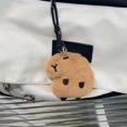 thumbnail image 3 of Capybara Cartoon Mini Doll Plush Stuffed Capybara Plush Stuffed Animal Capybara Keyring Plush Animal Keychain, 3 of 6