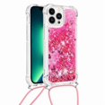 thumbnail image 3 of Funda FOXDOCK para iPhone 15 Pro Max con Cuerda Ajustable, Brillo Líquido, Protección Antigolpes y Lente – Ideal para Regalo, 3 of 6
