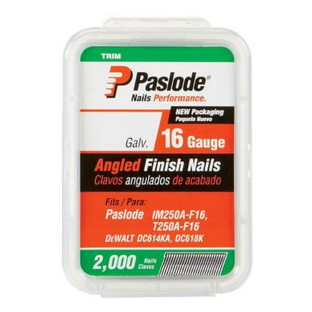 

Paslode Paslode 650231 16 Gauge Galvanized Angled Finish Nail 1-1/2