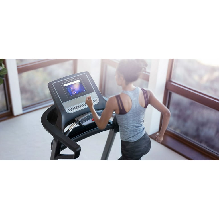 NordicTrack T 8.5 S iFIT enabled Treadmill for Running and Walking with 10 Tilting Touchscreen and SpaceSaver Design