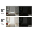 thumbnail image 3 of Linen Avenue Cordless Sierra Blackout Roller Shade, White 33 W x 78 H (Arrives 1/4" Narrower), 3 of 5