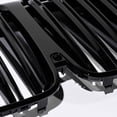 thumbnail image 3 of Astra Depot Glossy Black Double Line Kidney Grille For 2019-2021 BMW G07 X7 xDrive40i xDrive50i M50i Sport 4-Door, 3 of 6