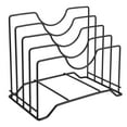 thumbnail image 1 of CIMAXIC 1Pc Kitchen Pot Cover Rack Storage Shelf Cutting Board Rack Kitchenware (Black),9.84"X8.27"X6.5", 1 of 4