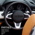 thumbnail image 4 of 5 Pcs Steering Wheel Button Repair Decals Stickers Compatible With Ford Mustang 2011 2012 Auto Steering Wheel Repair Sticker Kit Car Interior Decals, 4 of 8