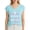 Bright Blue, variant on Sisters in Christ are Sisters for Life Holy Christian Faith Womens T Shirts, Short Sleeve V-Neck Shirts Cute Fit Summer Casual Tee Tops Gray 2XL